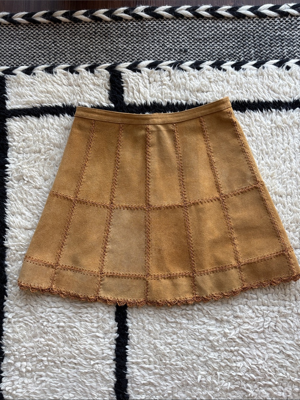 100% Leather Free People Skirt - Picture 2 of 5